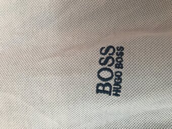 HUGO BOSS originál azurove pánske polotricko L/XL - 6