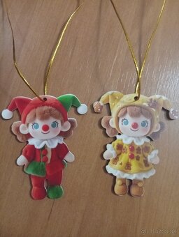 NÁDHERNÉ OZDOBY NA STROMČEK.. Ručná výroba - 6