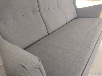 TOP STAV Ikea strandmon gauc sivy - 6