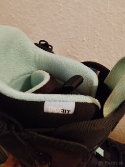 BURTON cierne SNB boty velkost 40,5 - 6