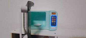 Drevená kuchynka + mikrovlnka - 6