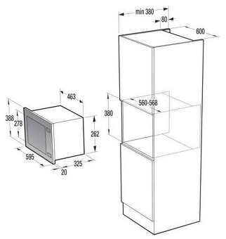 Mikrovlnna rura Gorenje BM300X - 6