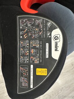 Autosedačka Gmini ISOFIX 9–36 kg – výborný stav - 6