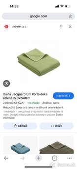 Velka vlnena deka IBENA 240x 220 - 6