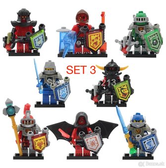 Figúrky Rytieri 2 (8ks) typ lego, nové, nehrané - 6