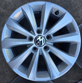 ORIGINÁL VW HLINÍKOVÉ DISKY 5x112 R16 - 6