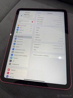 Nový Apple iPad 10.Gen 10.9”64gb Wifi Pink s klávesnicou - 6