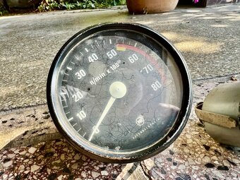 Budíky Škoda veterán - 6