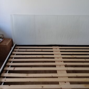 Biela posteľ 180x200cm - 6