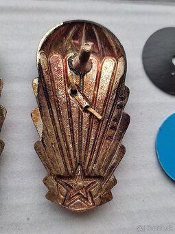 7 ks výsadkárske odznaky CSLA MISTR INSTRUKTOR 1, 2, 3 - 6