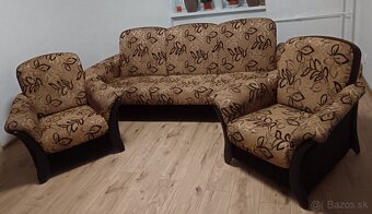 Predám sedaciu súpravu 3 + 1 + 1 - 6