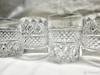 Bohemia Crystal Karafa + poháre NOVÉ (len vystavené) - 6