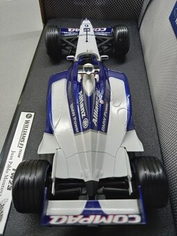 F1 WILLIAMS BMW FW23 2001 MONTOYA HOTWHEELS 1:18 - 6