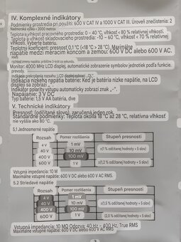 Multimeter ANENG - 6