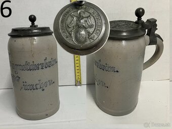 Staré pivové krígle slovenské české nemecké - 6