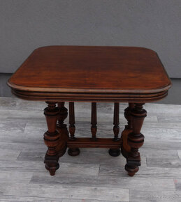 Stôl starožitný z 19 . storočia. - 6