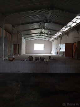 3x murovaná hala, 830m2, pozemok 4.600m2 + les 1,1ha, Encs - 6