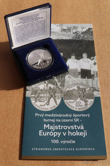 PREDAJ - PROOF strieborné zberateľské euro mince - 6