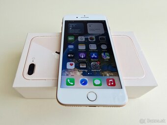 APPLE IPHONE 8 PLUS 64GB GOLD,ZDRAVIE BATERKY 100% - 6