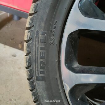 Hlinikove disky 5x110 r19 + zimne pneu - 6