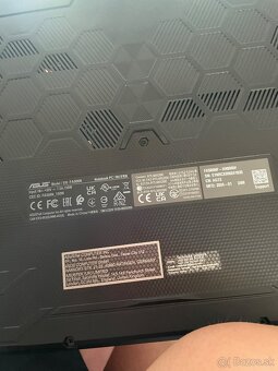 ASUS TUF Gaming A15 (FA506N) - MÁLO POUŽÍVANÝ, AKO NOVÝ - 6