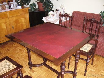 Predám starožitný rozkladací stolík - 6