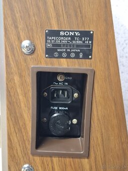 REEL TO REEL 》TAPECORDER 》 SONY TC-377 - 6