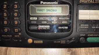 Predám fax s telefónom Panasonic - 6