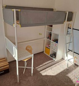 Vyvýšená posteľ IKEA - 6