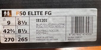 Kopačky Adidas F50 Elite FG - 6