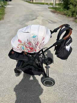 Športový kočík Kinderkraft All Road - BIRD PATTERN - 6