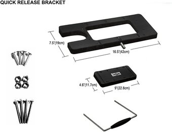 Rýchloupínací držiak HASWING Quick Release Bracket - 6