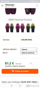 Dievcensky overal color kids 104 - 6