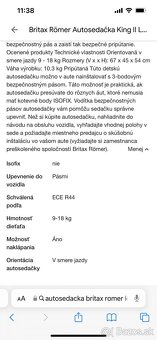 Autosedačka Britax Römer - 6