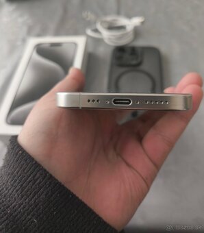 iPhone 15 PRO 128GB White Titanium - 6