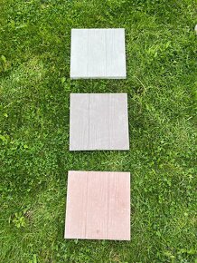 Terasová betónová dlažba imitácia dreva 30x30x3cm antracit - 6