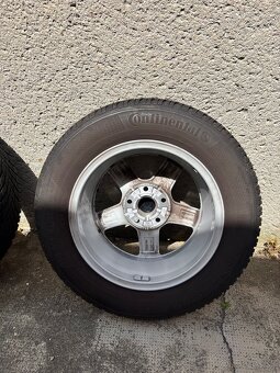 Sada zimných pneumatík (VW) 195/65 R15 + hliníkové disky - 6