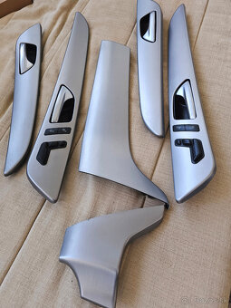 >>>SET hliníkový dekor - lišty - interiér MERCEDES W166/X166 - 6