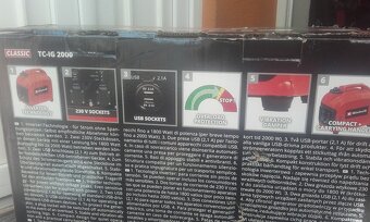 Elektrocentrala TC IG2000.invertor Nová - 6