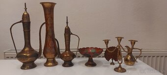 Krásne mosazné tepané doplnky 3,5,10 euro kus - 6