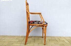 Secesní křesílko THONET - 6