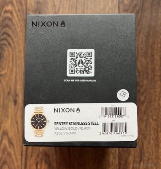 Nixon Sentry SS Yellow Gold/Black - 6