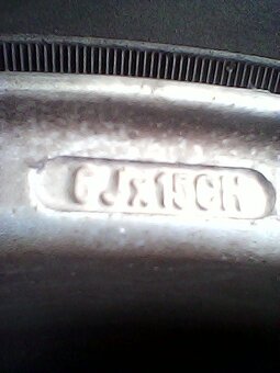 Disky ALU 15"4x108 Peugeot 307 6JX15 4X108 stred 65 ET 27 - 6