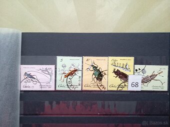 Poštové známky č.427 - FAUNA SVETA IV. - 20 ks sérií - 6