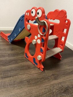 Predám veselú detskú šmýkačku DINO - 6