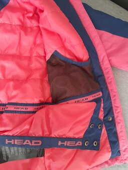 Dievčenská lyžiarska zateplená bunda Head 128-134 - 6