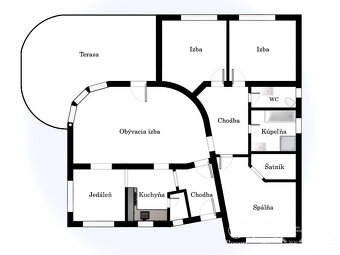 BOSEN | Na predaj, 4-izbový bungalov s peknou záhradou, Fiľa - 6