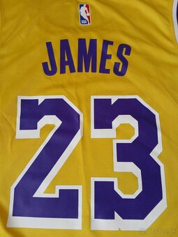 Basketbalový dres LeBron James Los Angeles Lakers - 6