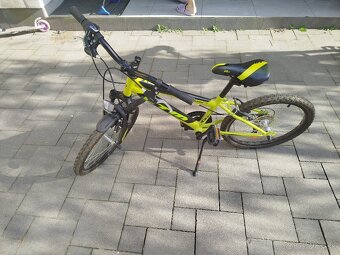 CTM SCOOBY 3.0 20 detský bicykel, matná limetková/čierna - 6