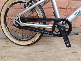 Nový detský bicykel SCool Limited Edition 16" silver - 6